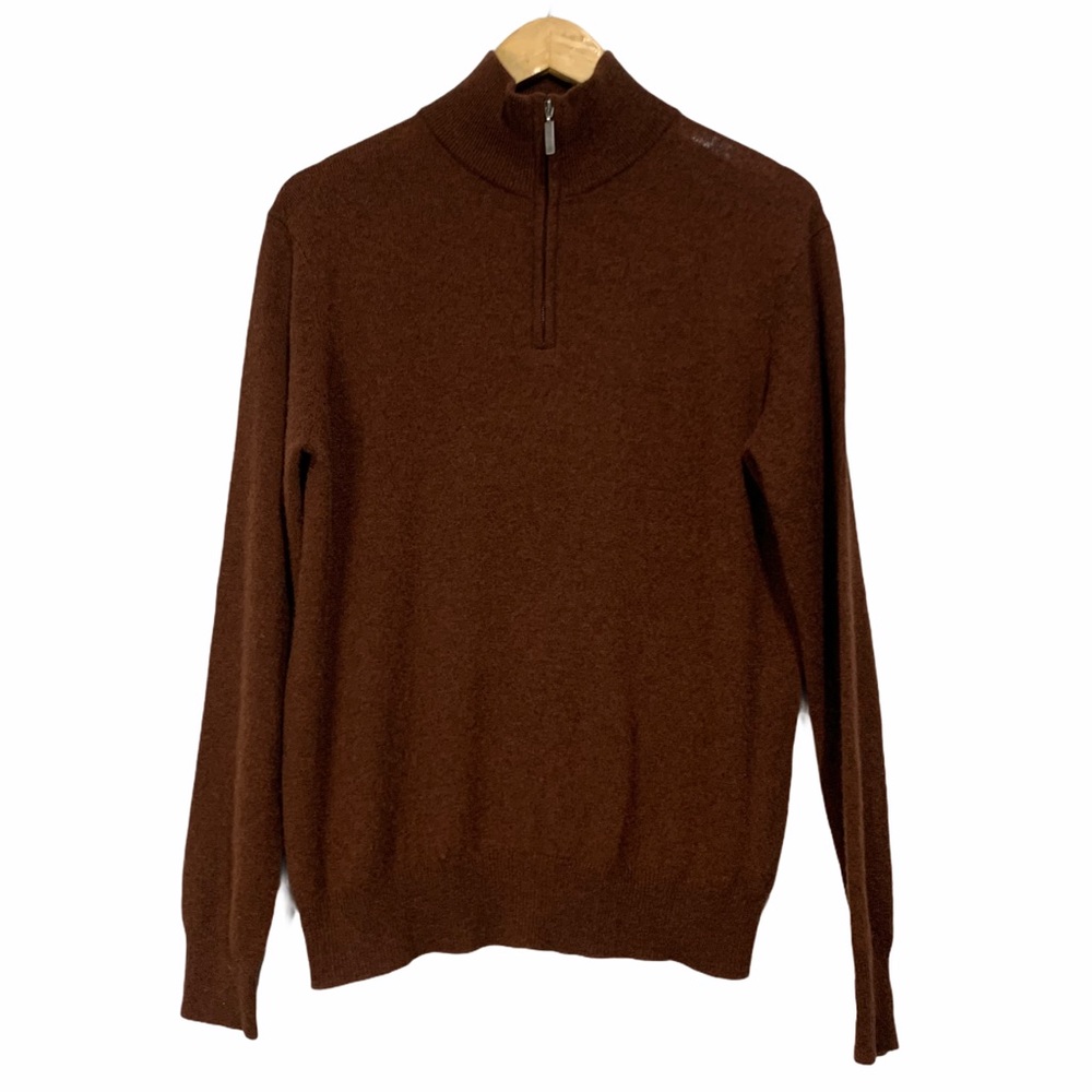 Spring + Mercer Quarter Zip Cashmere Sweater - Picture 11 of 11